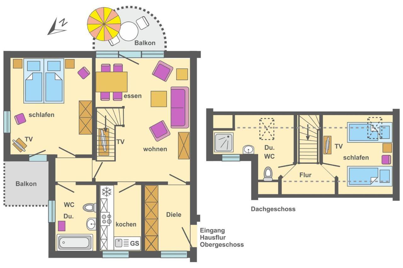 Ferienpark Freesenbruch Wohnung 4 4 - Seeschwalbe 징스트 외부 사진